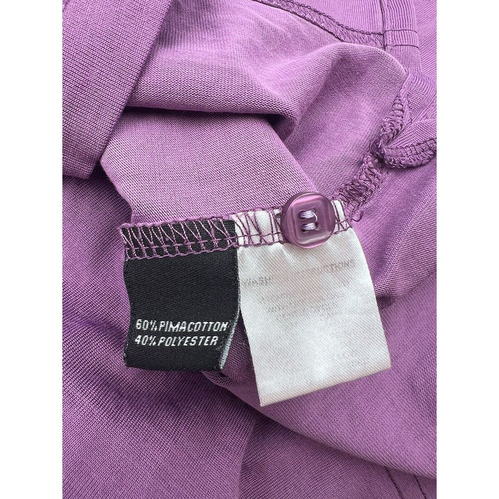 Travis Mathew Performance Pima Cotton Golf Polo Shirt Soft Purple Mens Small - Picture 12 of 12